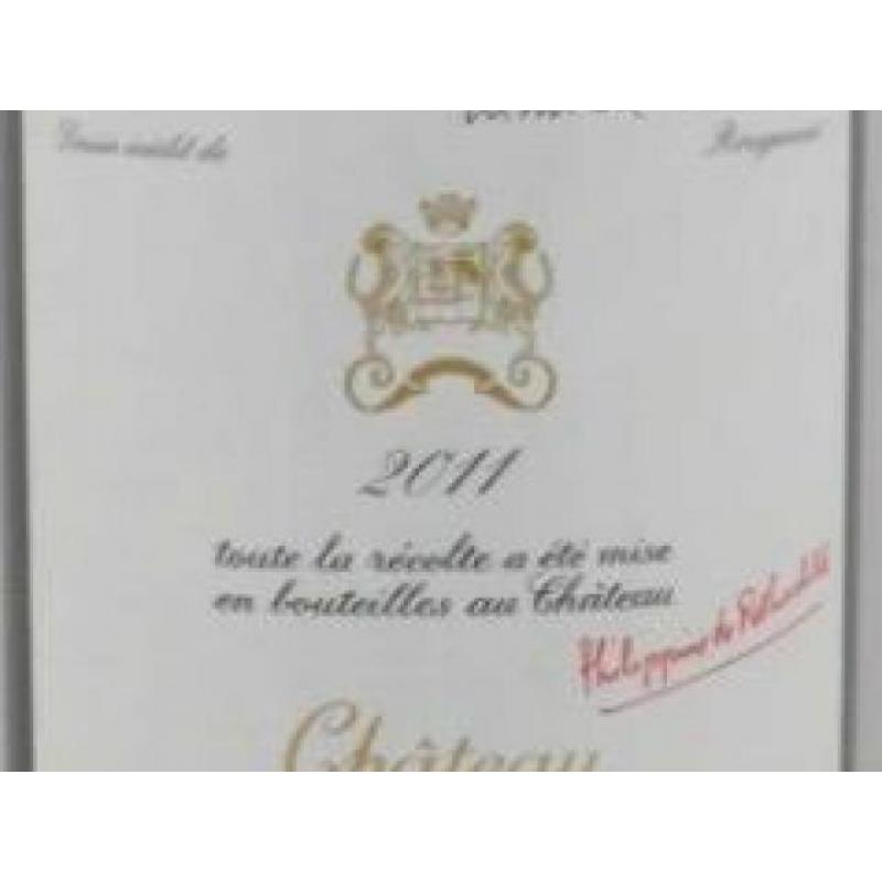 Château Mouton Rothschild Pauillac 2011