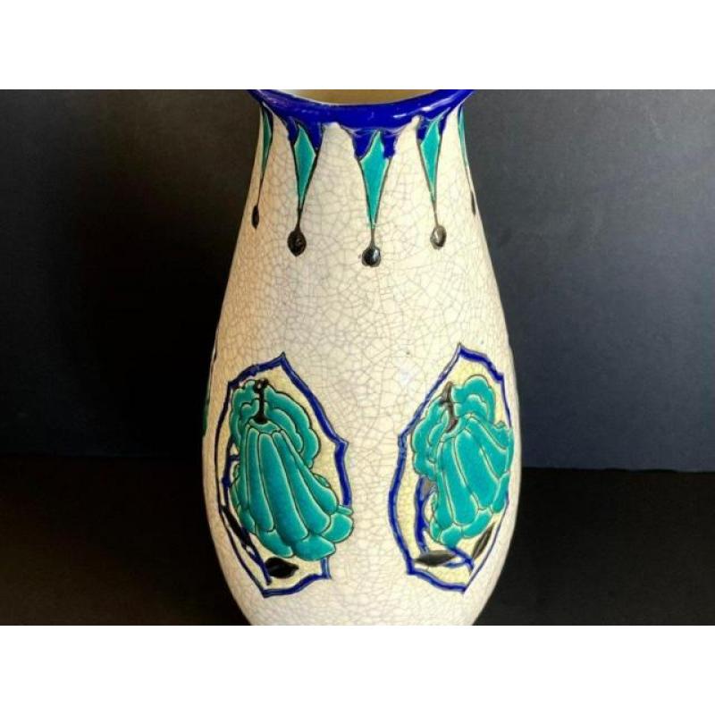 Vase Boch Keramis Maurice Dufrène La Maîtrise 1922