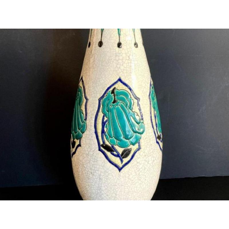 Vase Boch Keramis Maurice Dufrène La Maîtrise 1922