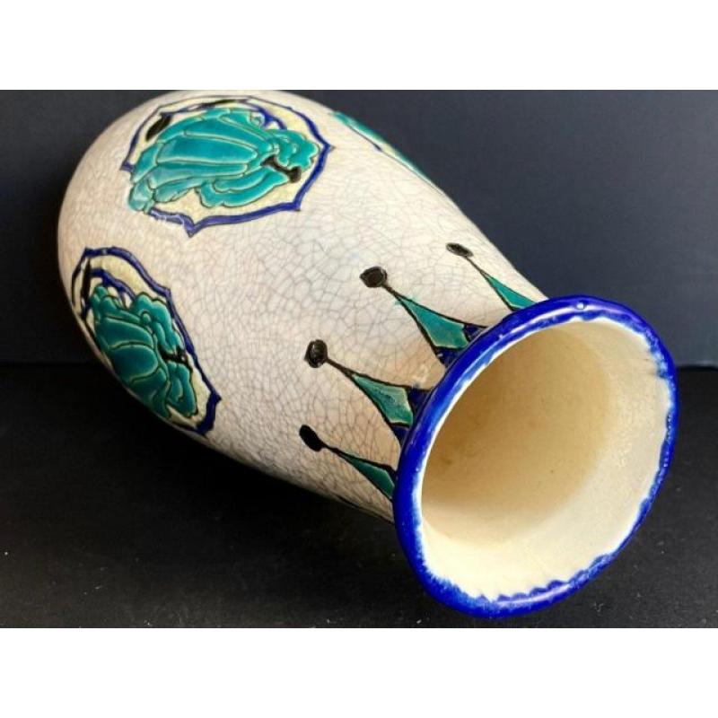 Vase Boch Keramis Maurice Dufrène La Maîtrise 1922
