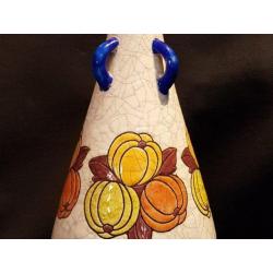 Vase En Faïence émaux Boch Keramis - Charles Catteau