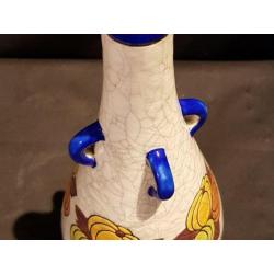 Vase En Faïence émaux Boch Keramis - Charles Catteau