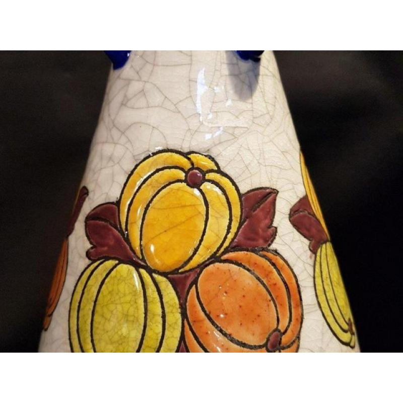Vase En Faïence émaux Boch Keramis - Charles Catteau