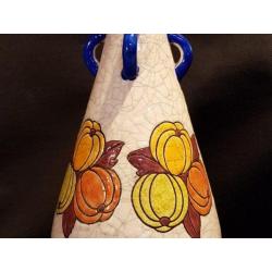 Vase En Faïence émaux Boch Keramis - Charles Catteau